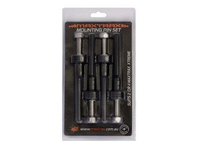 Fixation rapide Maxtrax Xtreme - Set de 4 pièces - Longueur filetage 40mm
