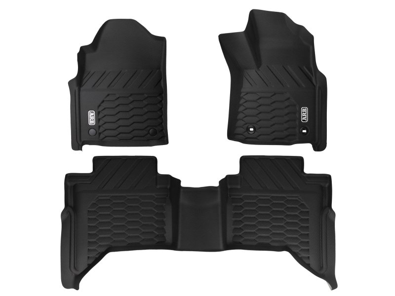 ARB-4080004 : FLOOR MATS FRONT AND REAR SET SUITS HILUX AUTO 15+ DC ...